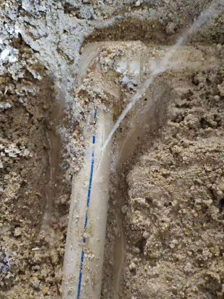 管道漏水检测现场实拍